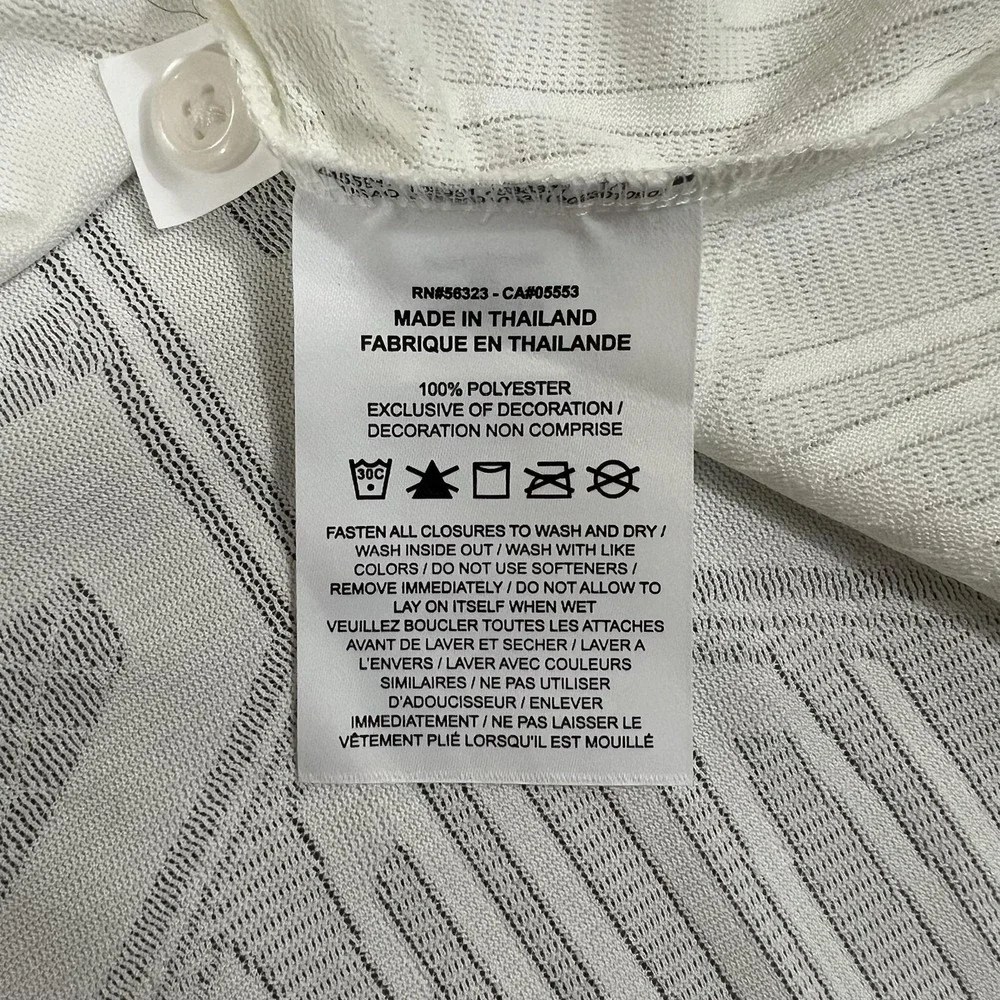 Nike Jordan Flight 2XL Short-Sleeve Knit Monogram Sail White HF9363-133 NWT $100